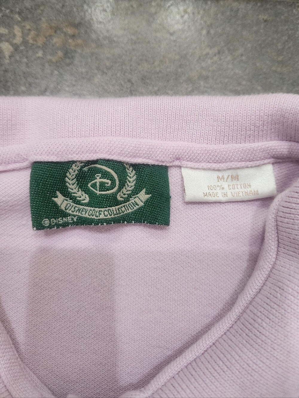 Vintage 90s Disney Golf Collection Women's Medium Minnie Sleeveless Polo Shirt - Picture 3 of 8